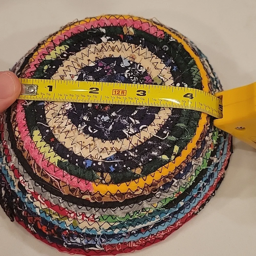 Handmade Rag Rug Bowl